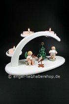 Weißer Leuchterbogen - Weihnachtsständchen Weißer Leuchterbogen - Weihnachtsständchen