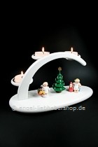 Weißer Leuchterbogen - Kleine Geschenke Weißer Leuchterbogen - Kleine Geschenke