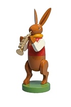 Hasenmusikant mit Trompete, Wendt&Kühn Hasenmusikant mit Trompete, Wendt&Kühn