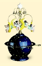 Spieldose Weltkugel, Wendt & Kühn - Melodie: Guten Abend Spieldose Weltkugel, Wendt & Kühn - Melodie: Guten Abend