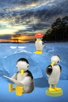 Pinguine - Satz, 3 Figuren - Wendt & Kühn