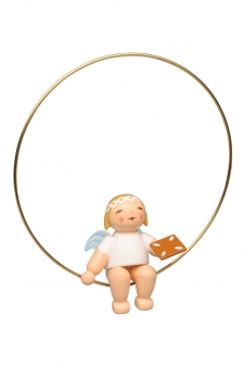 Christbaumengel im Ring mit Lebkuchen, Wendt und Kühn