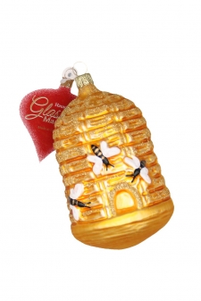 Bienenkorb - goldgelb