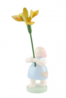 Ersatzblume Iris für Blumenkind