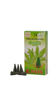 KNOX Räucherkerzen - Cannabis - 24 Stück