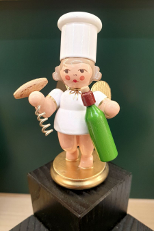 Kochengel - mit Weinflasche 