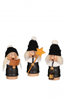 Räuchermann - Miniwichtel Kurrende 3-teilig, limitiert