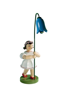 Blumenkind mittelgroß - farbig Glockenblume 20 cm - BKFM 003